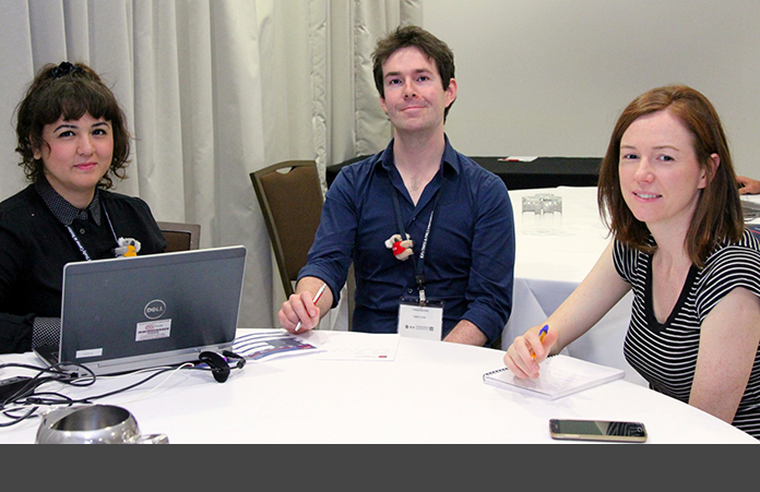 Duygu Savaşcı, Aidan Clerkin, and Rachel Perkins